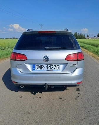 Volkswagen Golf cena 38000 przebieg: 177000, rok produkcji 2016 z Sulechów małe 277